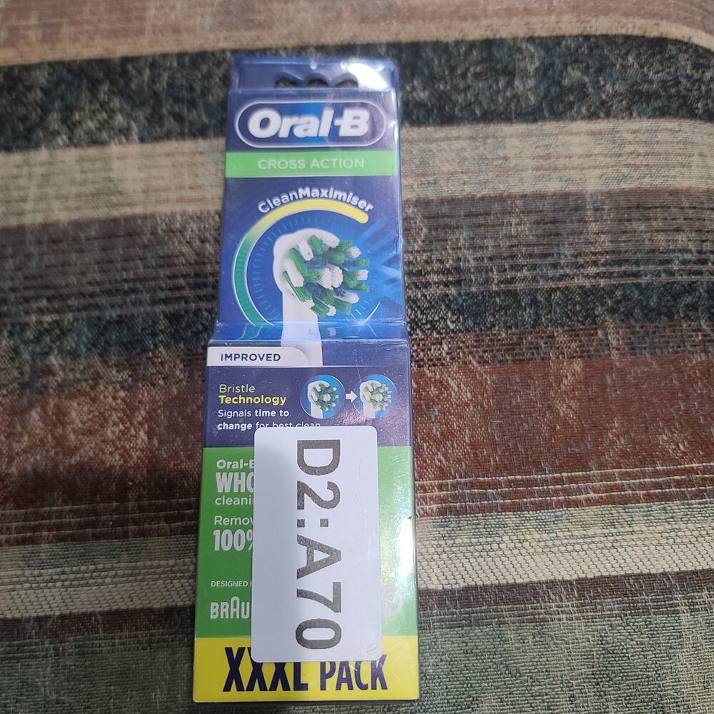 Oral B Cross Action Replacement Brush Heads XXXL Pack (10 heads)